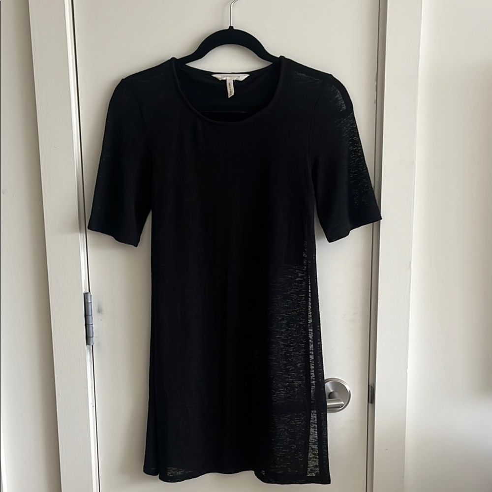 BCBGeneration Gauzy Black Women's Top